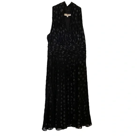 Evan Picone Sleeveless Evening Dress Black, Size: 6 Evan Picone Sleeveless Evening Dress Black, Size: 6